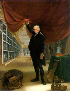 Charles Wilson Peale’s The Artist in His Museum